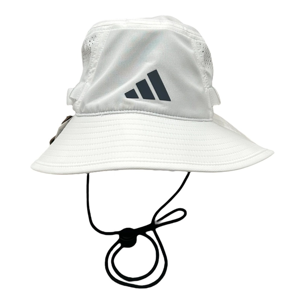 Adidas Men's Victory Bucket Hat Size L/XL White Outdoor Cap UV Sun Protection 50